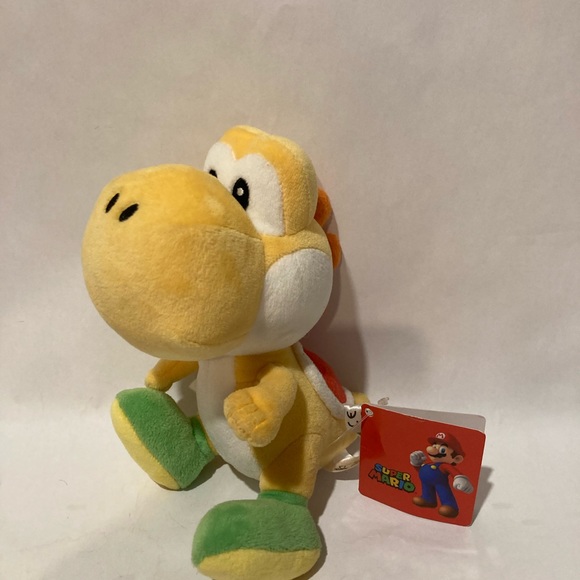 Nintendo Toys Nwt Yellow Yoshi Plush Poshmark